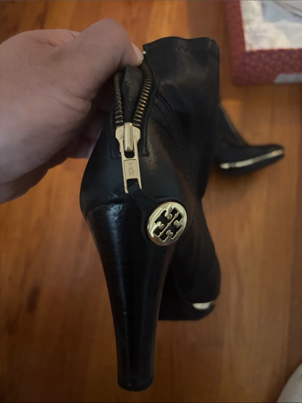 Tory Burch Leather Bootie